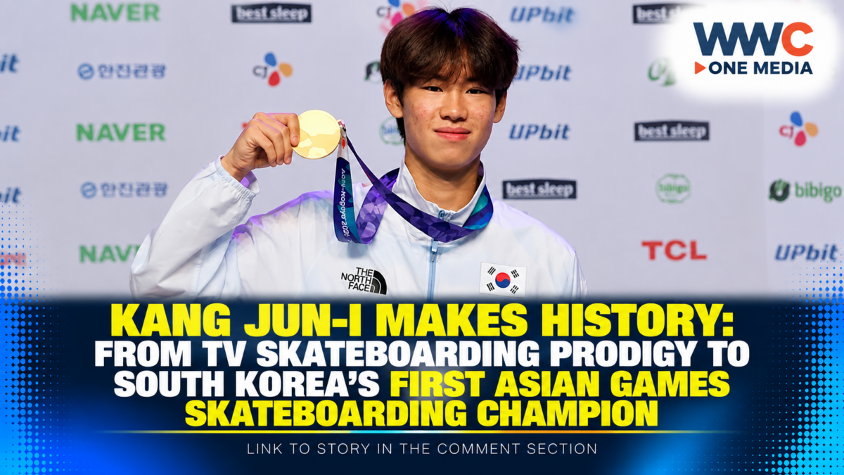Kang Jun-i Makes History: From TV Skateboarding Prodigy to South Korea’s First Asian Games Skateboarding Champion