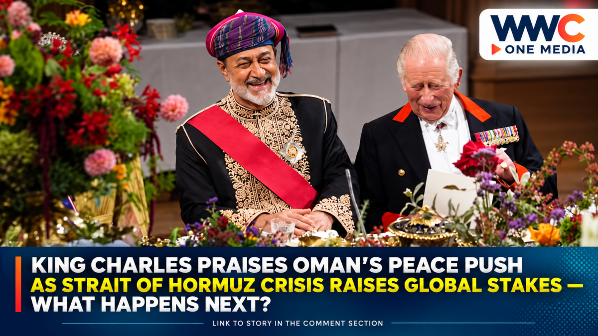 King Charles Praises Oman’s Peace Push as Strait of Hormuz Crisis Raises Global Stakes — What Happens Next?
