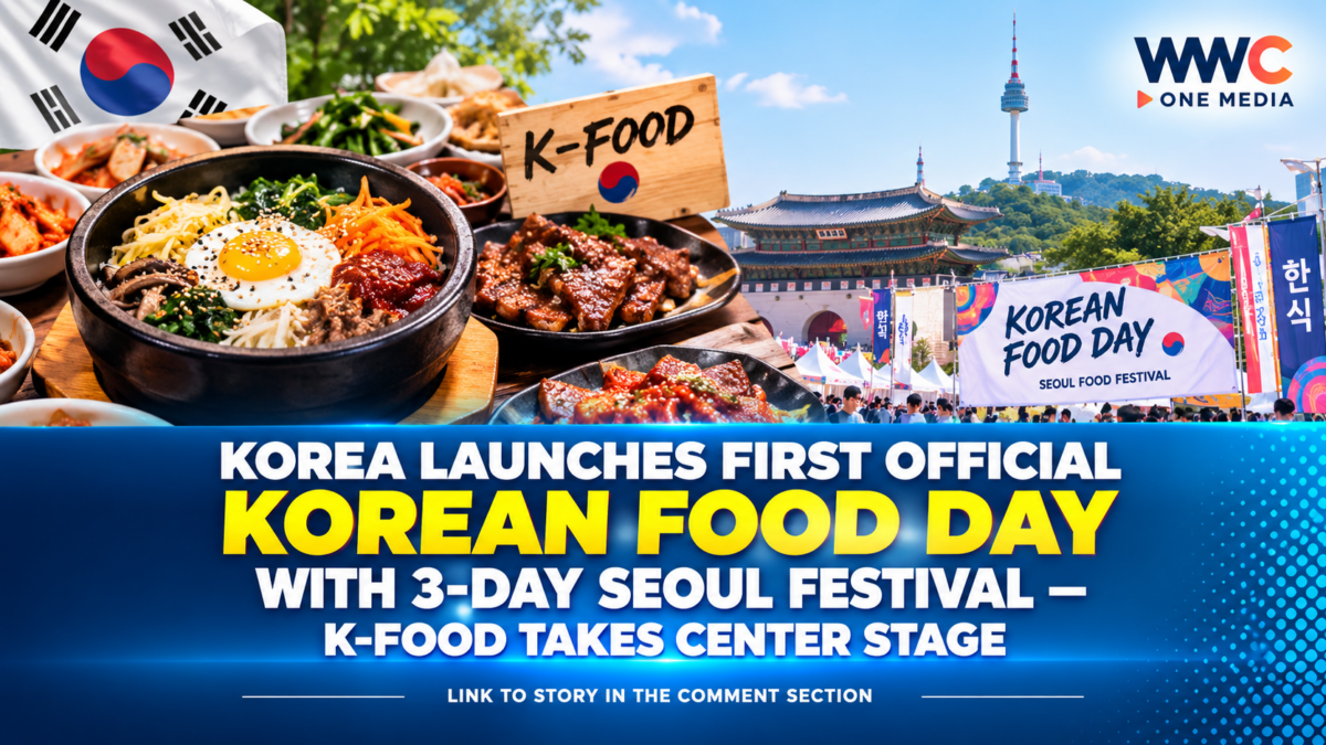 Korea Launches First Official Korean Food Day With 3-Day Seoul Festival — K-Food Takes Center Stage