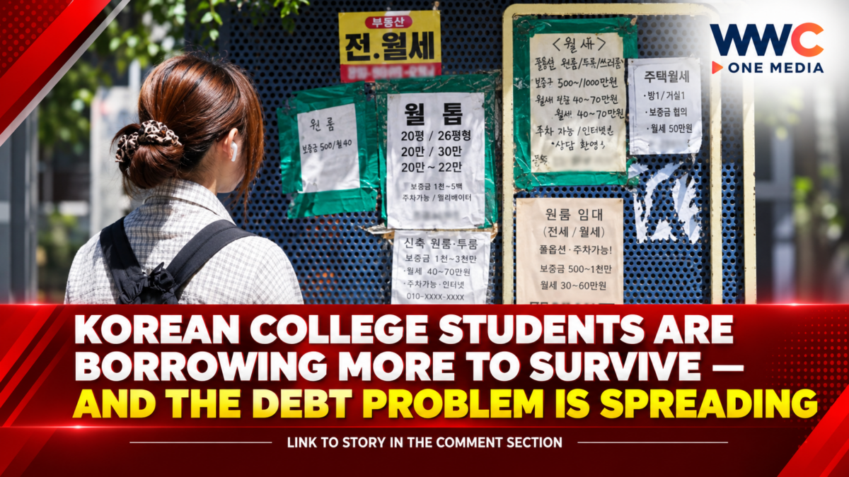 Korean College Students Are Borrowing More to Survive — And the Debt Problem Is Spreading