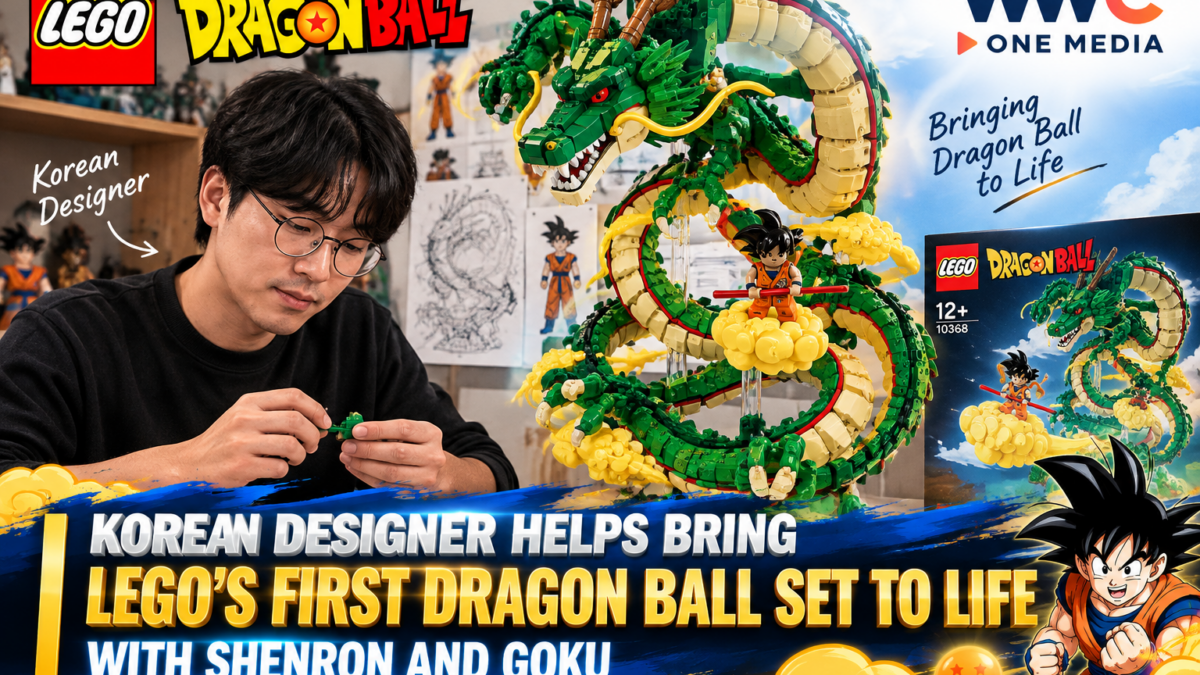 Korean Designer Helps Bring LEGO’s First Dragon Ball Set to Life With Shenron and Goku