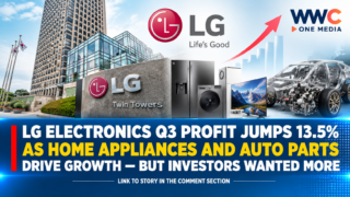 LG Electronics Q3 Profit Jumps 13.5% as Home Appliances and Auto Parts Drive Growth — But Investors Wanted More