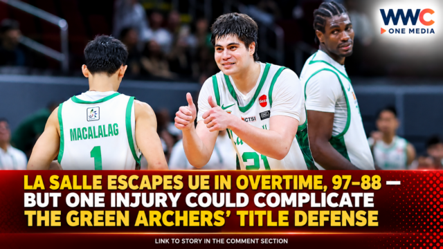 La Salle Escapes UE in Overtime, 97–88 — But One Injury Could Complicate the Green Archers’ Title Defense