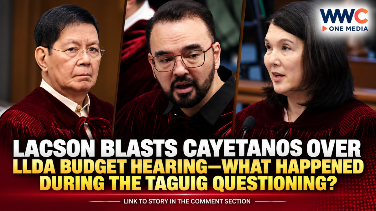 Lacson Blasts Cayetanos Over LLDA Budget Hearing—What Happened During the Taguig Questioning?