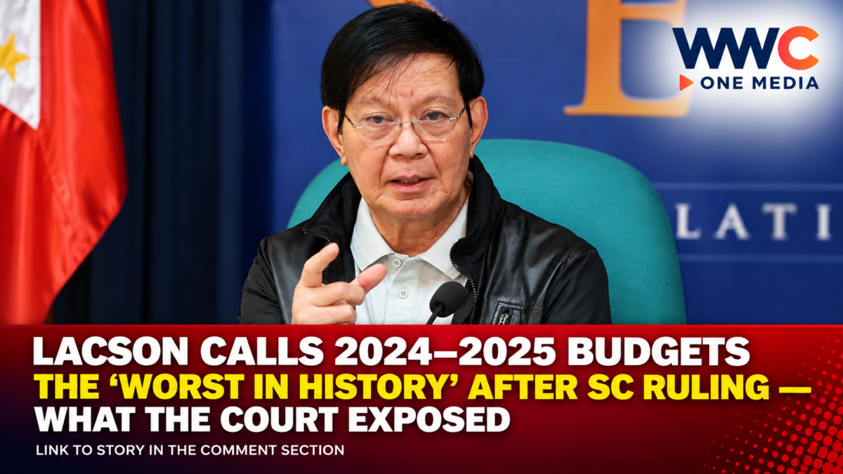 Lacson Calls 2024–2025 Budgets the ‘Worst in History’ After SC Ruling — What the Court Exposed