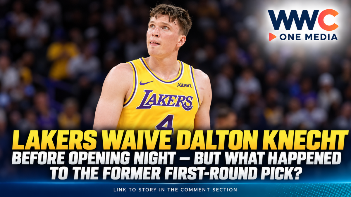 Lakers Waive Dalton Knecht Before Opening Night — But What Happened to the Former First-Round Pick?