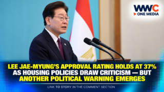Lee Jae-myung’s Approval Rating Holds at 37% as Housing Policies Draw Criticism — But Another Political Warning Emerges