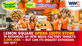 Lemon Square Opens 150th Store in Batangas as New Mega-Factory Targets 2,000 Jobs — But Can Its Biggest Expansion Pay Off?