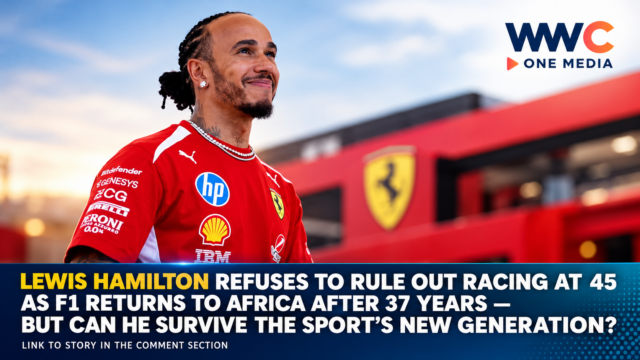 Lewis Hamilton Refuses to Rule Out Racing at 45 as F1 Returns to Africa After 37 Years — But Can He Survive the Sport’s New Generation?