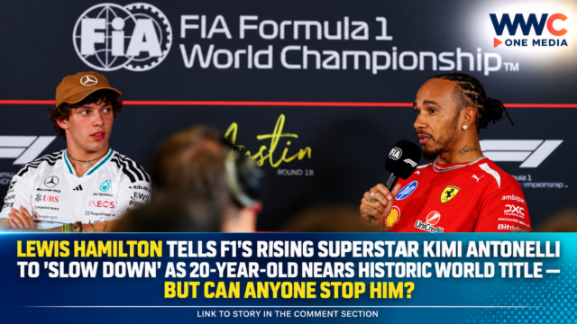 Lewis Hamilton Tells F1’s Rising Superstar Kimi Antonelli to ‘Slow Down’ as 20-Year-Old Nears Historic World Title — But Can Anyone Stop Him?