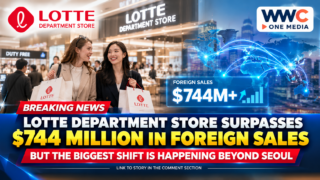 Lotte Department Store Surpasses $744 Million in Foreign Sales — But the Biggest Shift Is Happening Beyond Seoul
