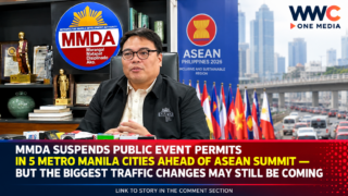 MMDA Suspends Public Event Permits in 5 Metro Manila Cities Ahead of ASEAN Summit — But the Biggest Traffic Changes May Still Be Coming