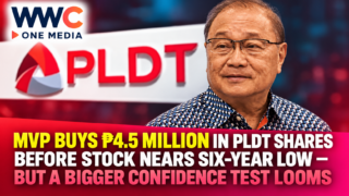 MVP Buys ₱4.5 Million in PLDT Shares Before Stock Nears Six-Year Low — But a Bigger Confidence Test Looms