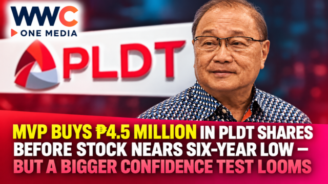 MVP Buys ₱4.5 Million in PLDT Shares Before Stock Nears Six-Year Low — But a Bigger Confidence Test Looms