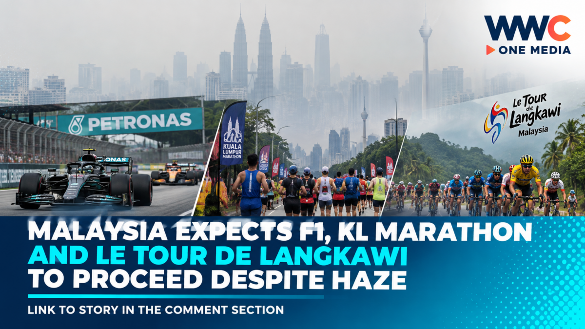 Malaysia Expects F1, KL Marathon and Le Tour de Langkawi to Proceed Despite Haze