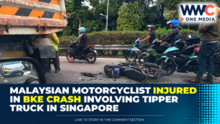 Malaysian Motorcyclist Injured in BKE Crash Involving Tipper Truck in Singapore