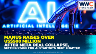 Manus Raises Over US$500 Million After Meta Deal Collapse, Setting Stage for AI Startup’s Next Chapter
