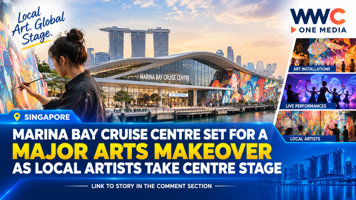 Marina Bay Cruise Centre Set for a Major Arts Makeover as Local Artists Take Centre Stage