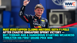 Max Verstappen Claims Historic 50th F1 Pole After Chaotic Singapore Sprint Victory — But Ferrari and a Dangerous Starting Weakness Threaten His First Grand Prix Win