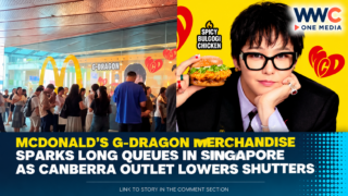 McDonald’s G-Dragon Merchandise Sparks Long Queues in Singapore as Canberra Outlet Lowers Shutters
