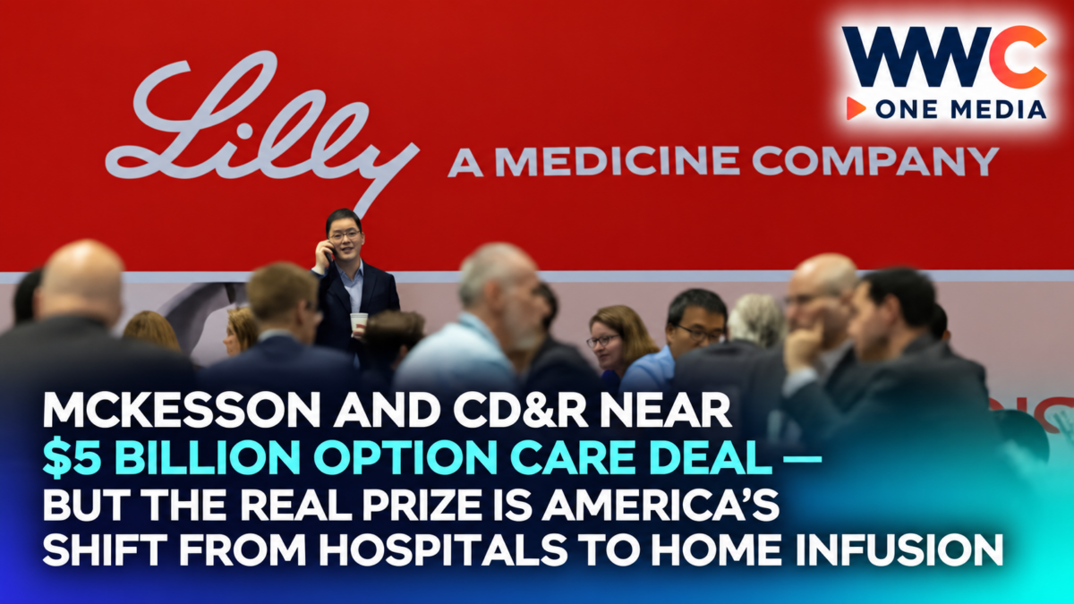 McKesson and CD&R Near $5 Billion Option Care Deal — But the Real Prize Is America’s Shift From Hospitals to Home Infusion