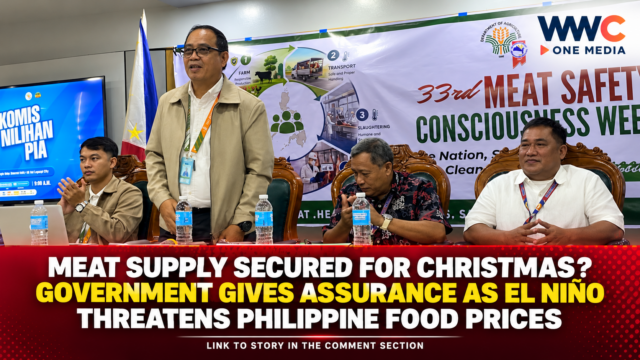 Meat Supply Secured for Christmas? Government Gives Assurance as El Niño Threatens Philippine Food Prices