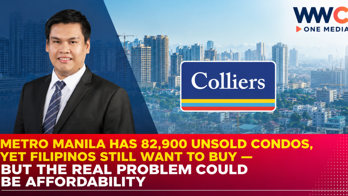 Metro Manila Has 82,900 Unsold Condos, Yet Filipinos Still Want to Buy — But the Real Problem Could Be Affordability