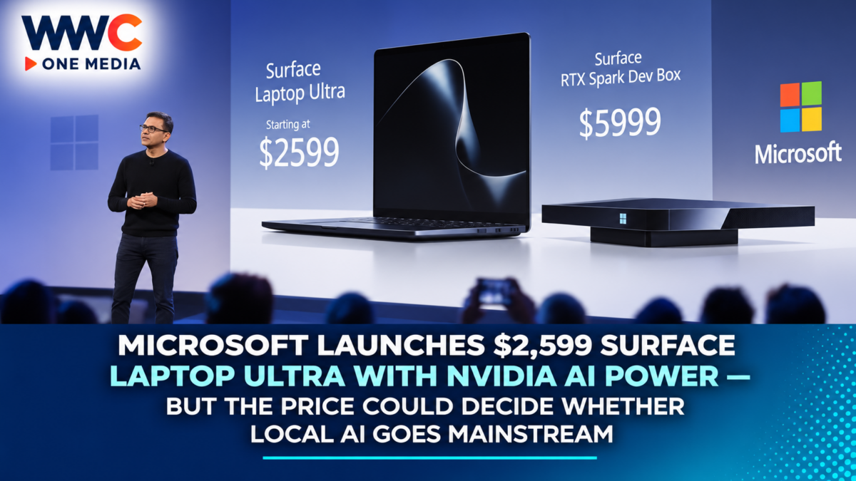 Microsoft Launches $2,599 Surface Laptop Ultra With Nvidia AI Power — But the Price Could Decide Whether Local AI Goes Mainstream