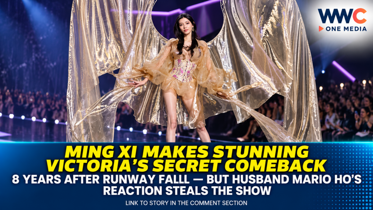 Ming Xi Makes Stunning Victoria’s Secret Comeback 8 Years After Runway Fall — But Husband Mario Ho’s Reaction Steals the Show
