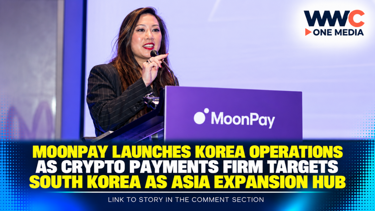 MoonPay Launches Korea Operations as Crypto Payments Firm Targets South Korea as Asia Expansion Hub