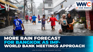 More Rain Forecast for Bangkok as IMF-World Bank Meetings Approach