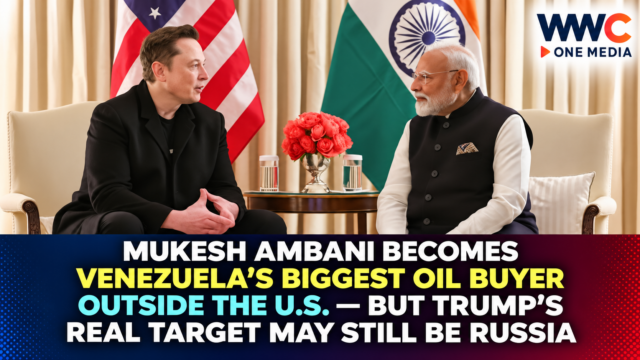 Mukesh Ambani Becomes Venezuela’s Biggest Oil Buyer Outside the U.S. — But Trump’s Real Target May Still Be Russia