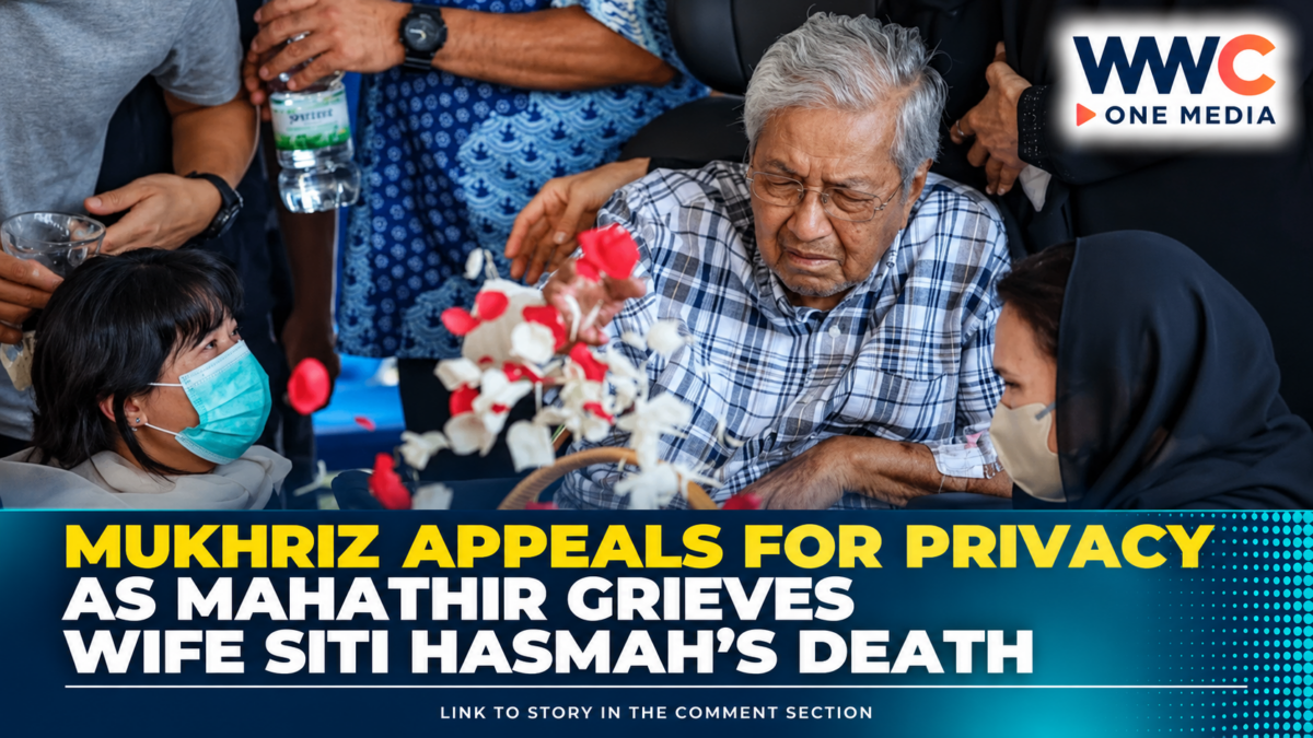 Mukhriz Appeals for Privacy as Mahathir Grieves Wife Siti Hasmah’s Death
