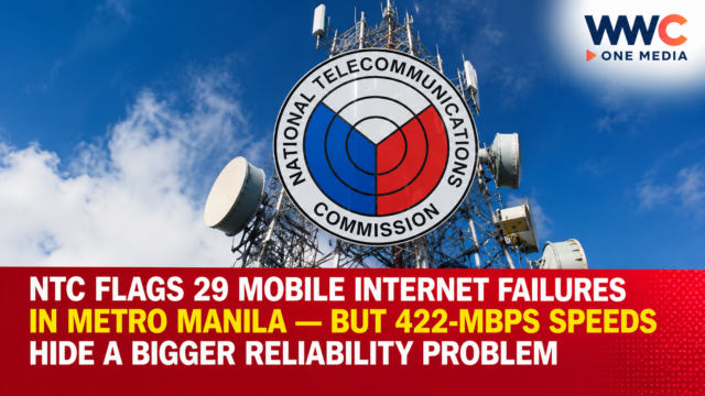 NTC Flags 29 Mobile Internet Failures in Metro Manila — But 422-Mbps Speeds Hide a Bigger Reliability Problem