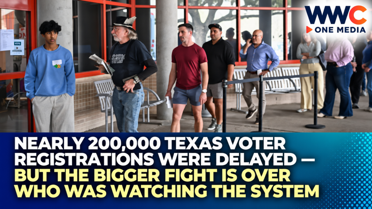 Nearly 200,000 Texas Voter Registrations Were Delayed — But the Bigger Fight Is Over Who Was Watching the System