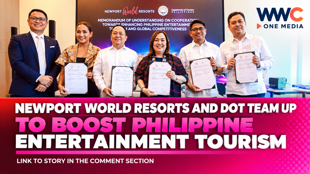 Newport World Resorts and DOT Team Up to Boost Philippine Entertainment Tourism