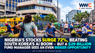 Nigeria’s Stocks Surge 72%, Beating South Korea’s AI Boom — But a $29-Billion Fund Manager Sees an Even Bigger Opportunity