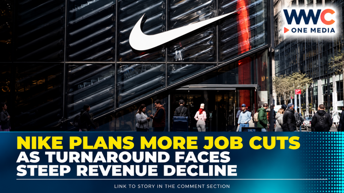 Nike Plans More Job Cuts as Turnaround Faces Steep Revenue Decline