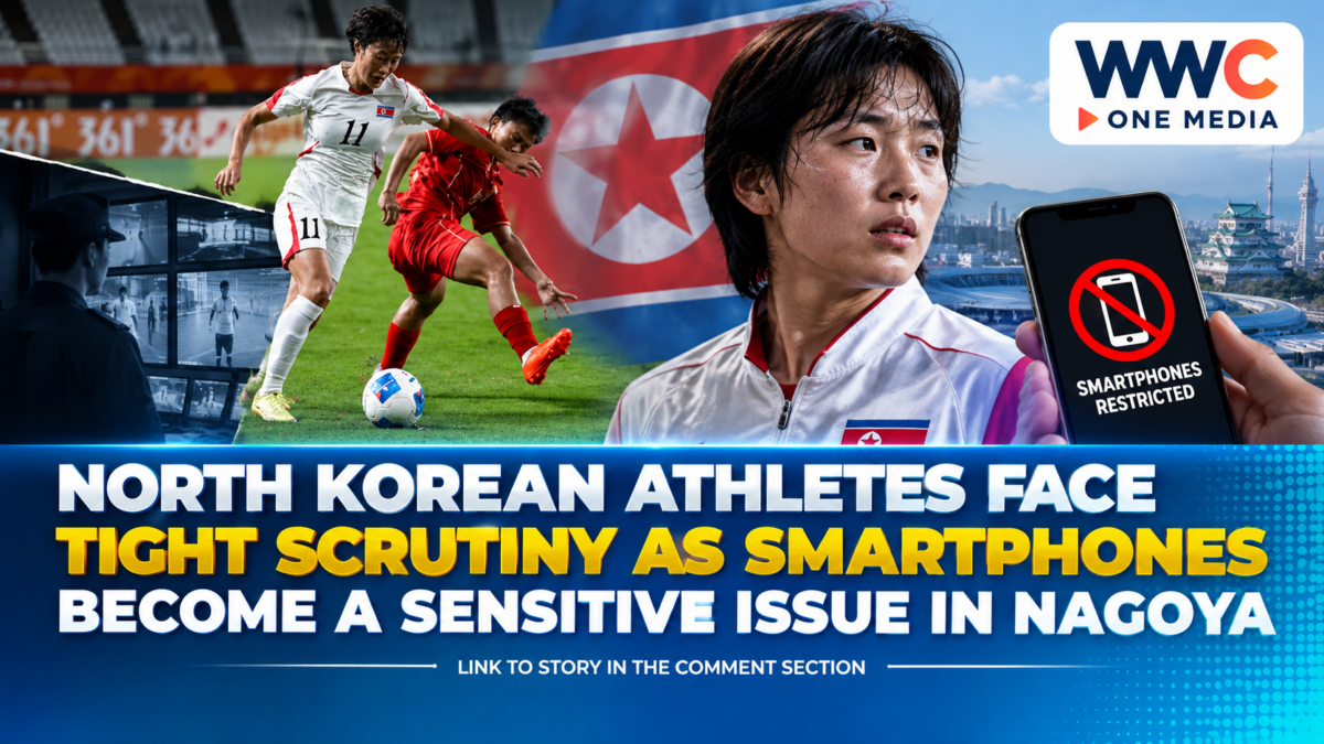 North Korean Athletes Face Tight Scrutiny as Smartphones Become a Sensitive Issue in Nagoya