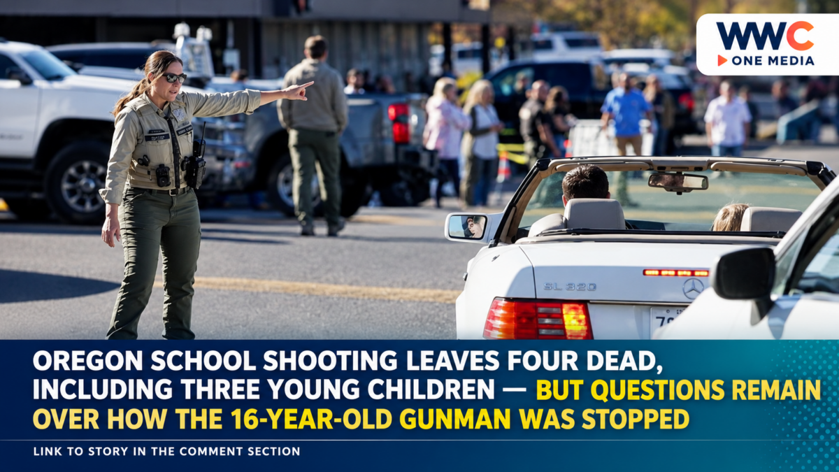 Oregon School Shooting Leaves Four Dead, Including Three Young Children — But Questions Remain Over How the 16-Year-Old Gunman Was Stopped