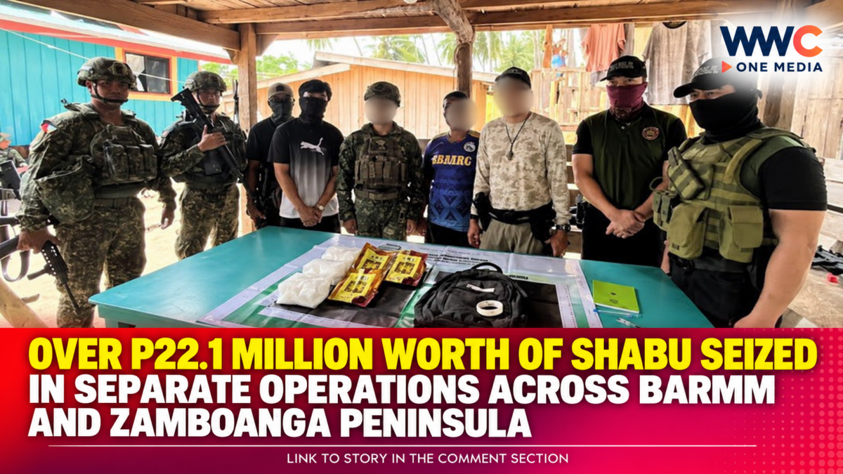 Over P22.1 Million Worth of Shabu Seized in Separate Operations Across BARMM and Zamboanga Peninsula