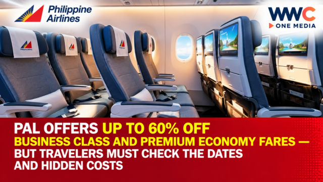 PAL Offers Up to 60% Off Business Class and Premium Economy Fares — But Travelers Must Check the Dates and Hidden Costs