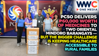 PCSO Delivers ₱60,000 Worth of Medicines to Two Oriental Mindoro Barangays — But the Bigger Challenge Is Keeping Healthcare Accessible to Rural Families