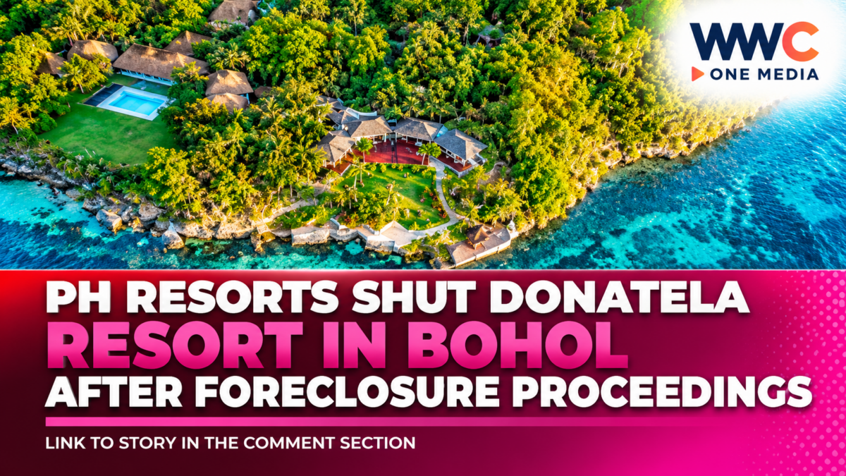 PH Resorts Shuts Donatela Resort in Bohol After Foreclosure Proceedings