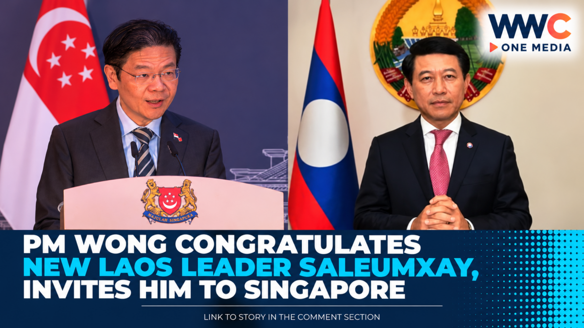 PM Wong Congratulates New Laos Leader Saleumxay, Invites Him to Singapore