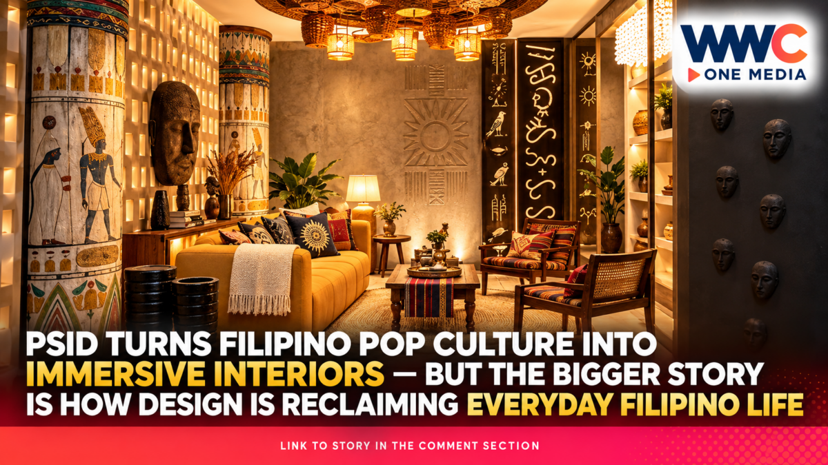 PSID Turns Filipino Pop Culture Into Immersive Interiors — But the Bigger Story Is How Design Is Reclaiming Everyday Filipino Life