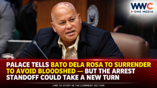 Palace Tells Bato dela Rosa to Surrender to Avoid Bloodshed—But the Arrest Standoff Could Take a New Turn