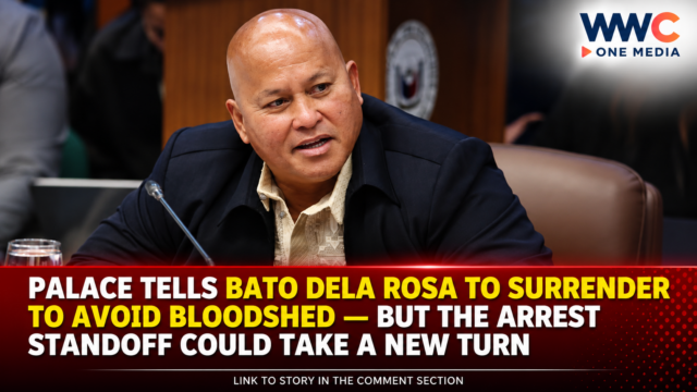 Palace Tells Bato dela Rosa to Surrender to Avoid Bloodshed—But the Arrest Standoff Could Take a New Turn