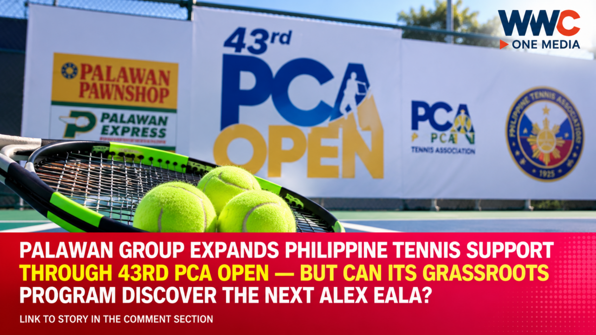 Palawan Group Expands Philippine Tennis Support Through 43rd PCA Open — But Can Its Grassroots Program Discover the Next Alex Eala?