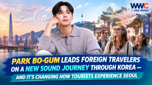 Park Bo-gum Leads Foreign Travelers on a New Sound Journey Through Korea — And It’s Changing How Tourists Experience Seoul